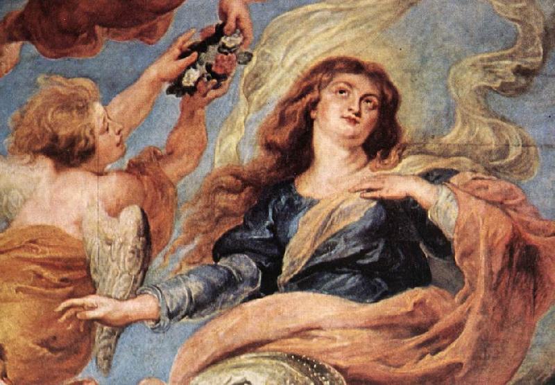 RUBENS, Pieter Pauwel Assumption of the Virgin (detail)